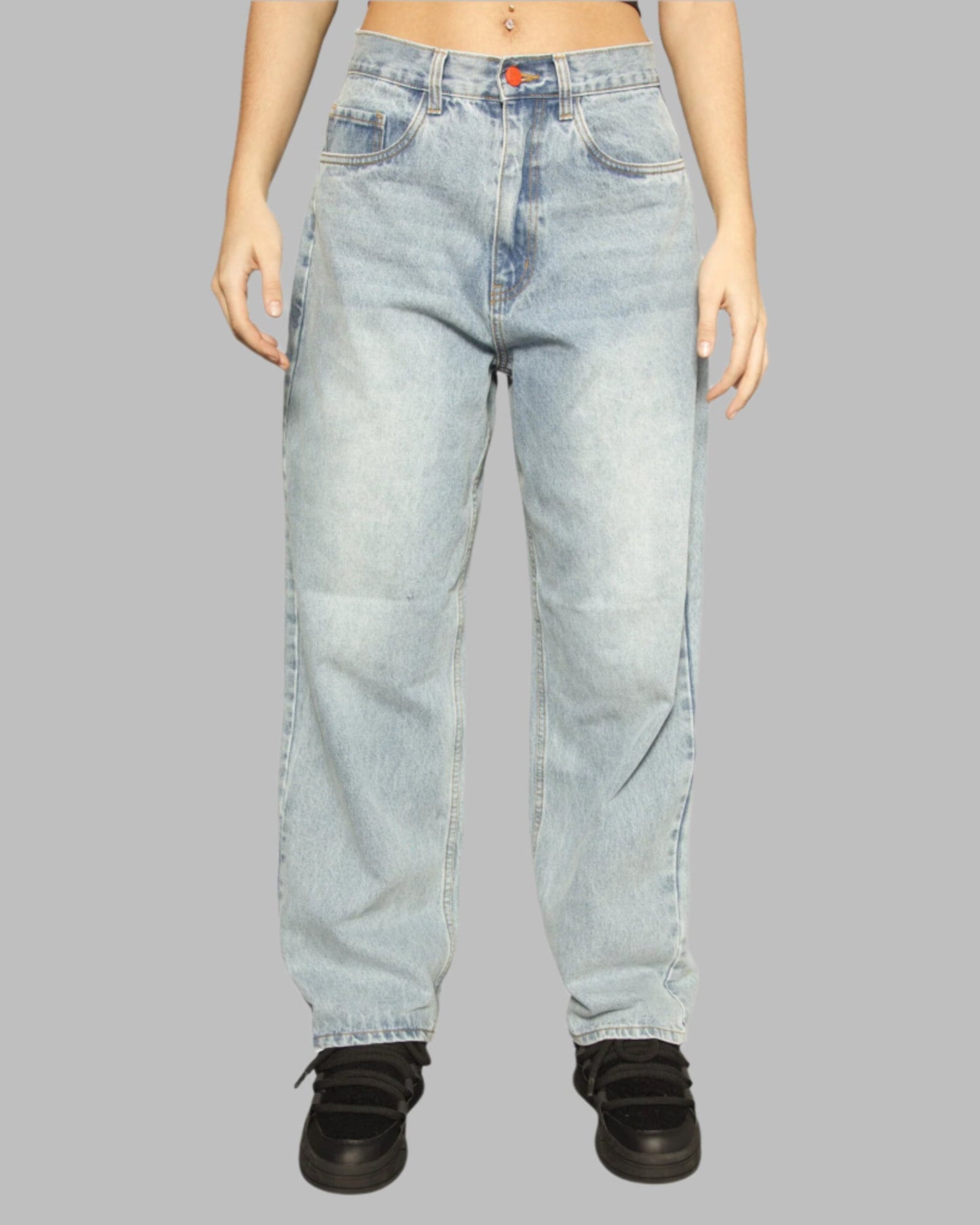 SUPER LOOSE BLUE DENIM