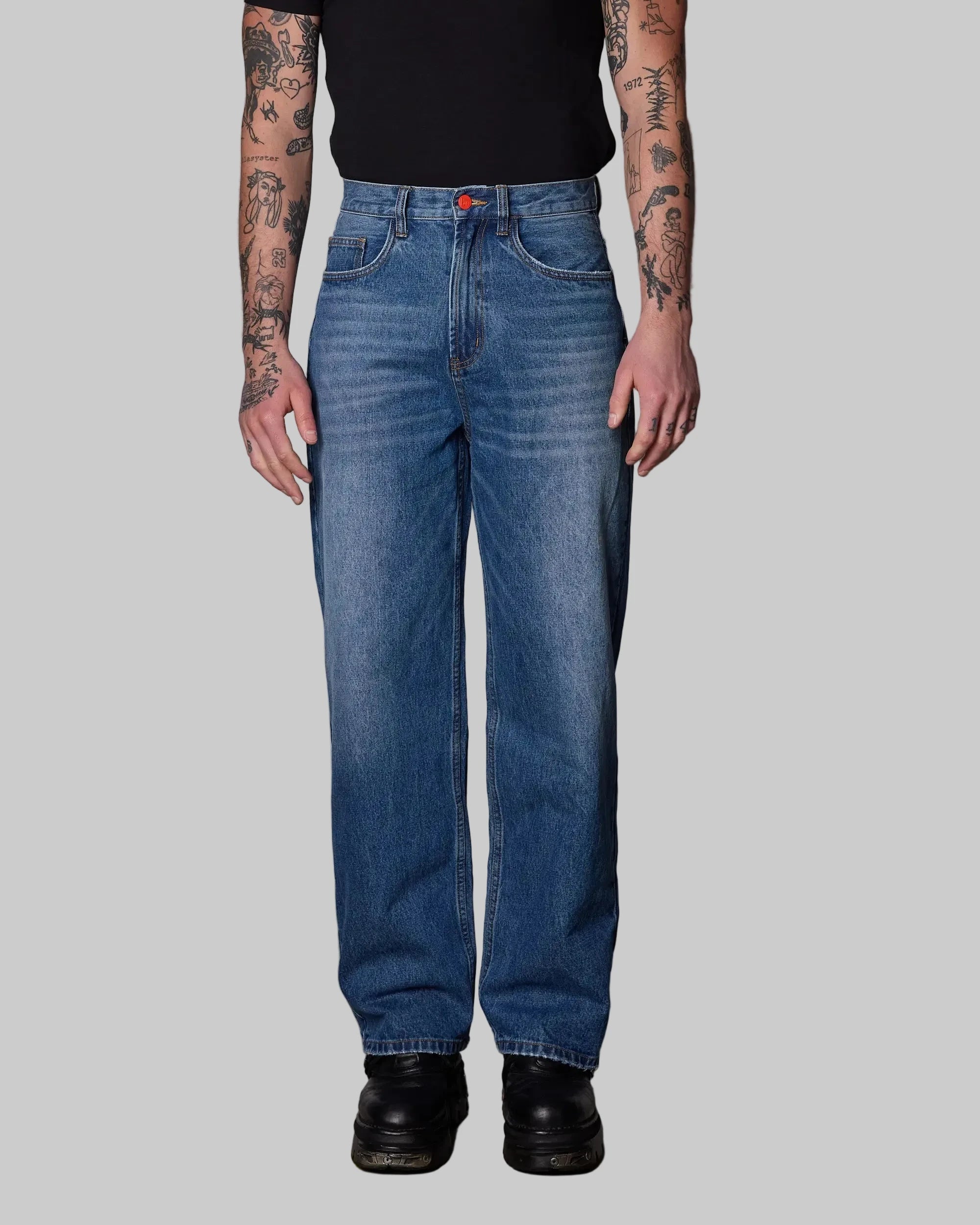 SUPER LOOSE - OCEAN BLUE JEANS