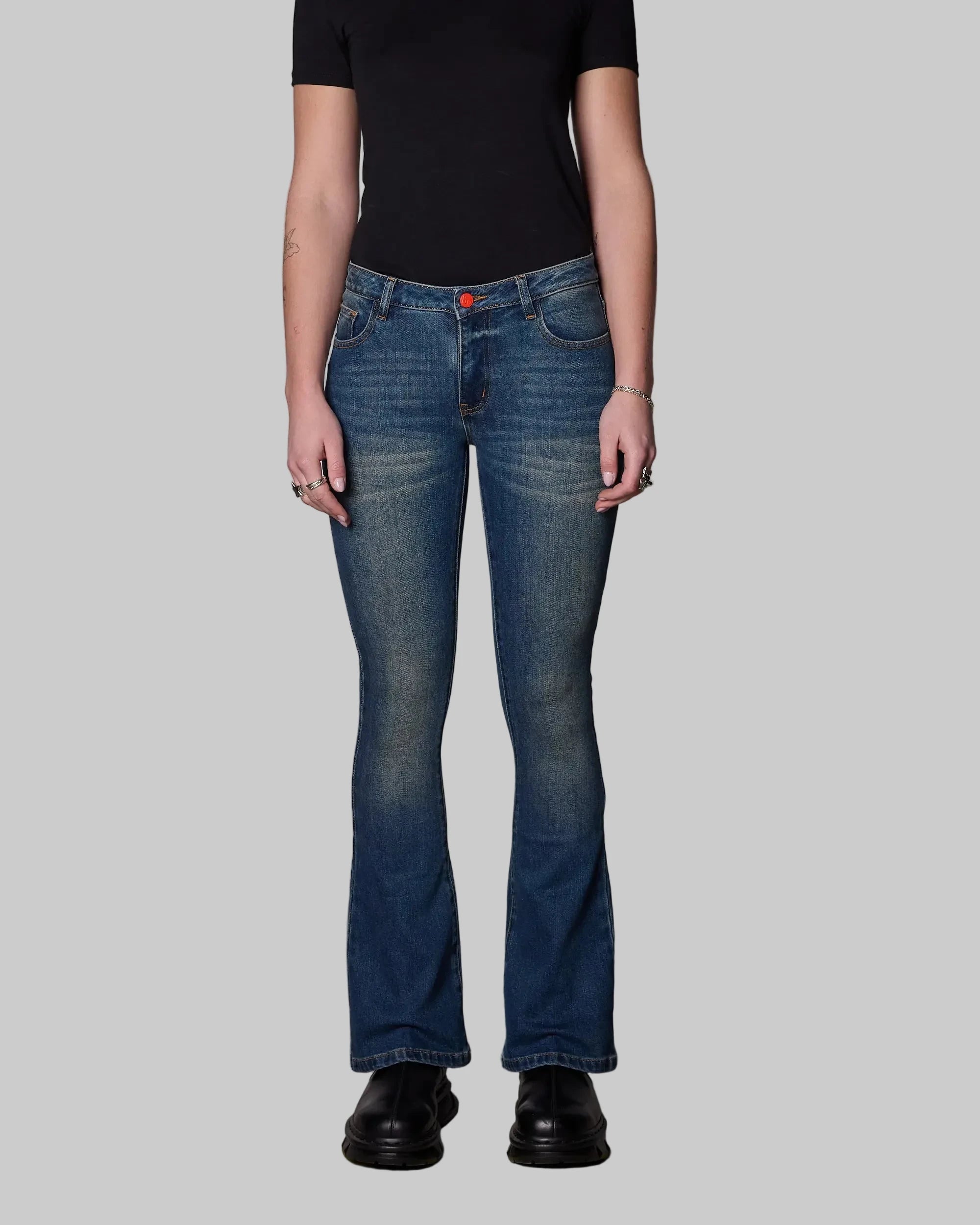 BOOTCUT - BLUE HEAVEN