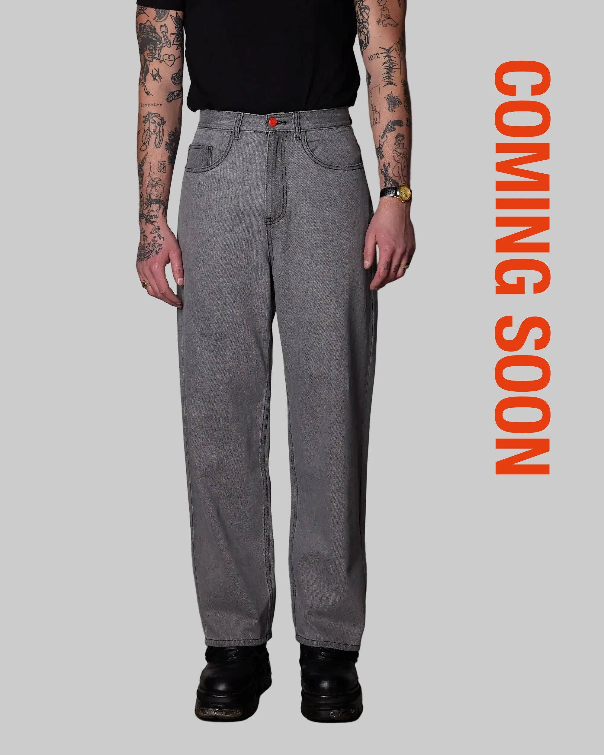 SUPER LOOSE - LIGHT GREY