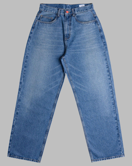 SUPER LOOSE OCEAN BLUE JEANS